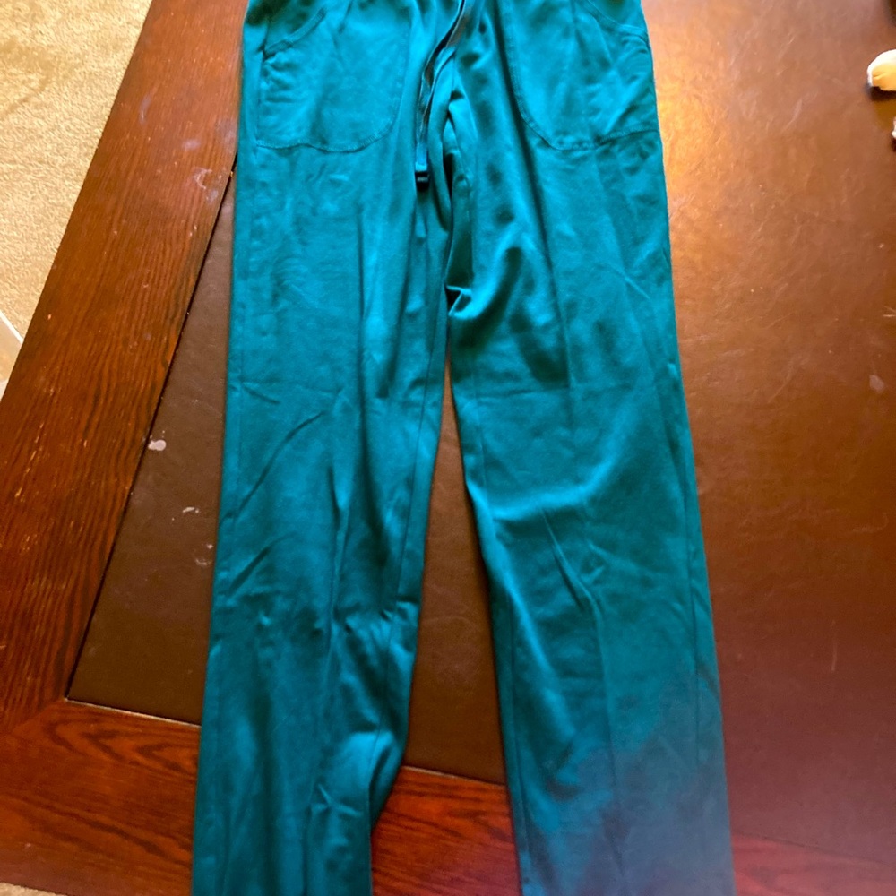 Blue sweatpants